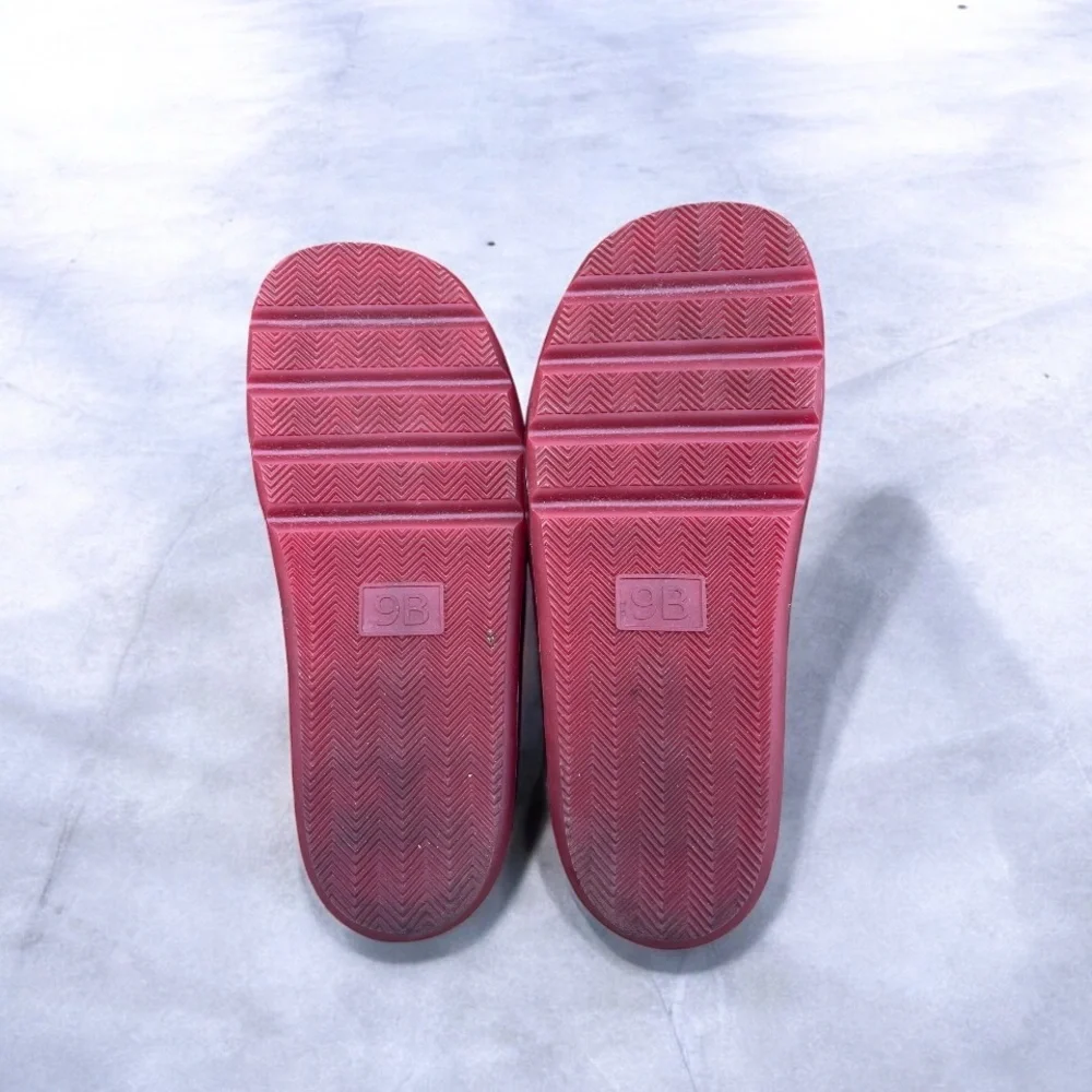 Tory Burch Crisscross Dark Lotus/Ruby Jelly Bubble Sandal Purple Size 9 - Picture 8 of 9